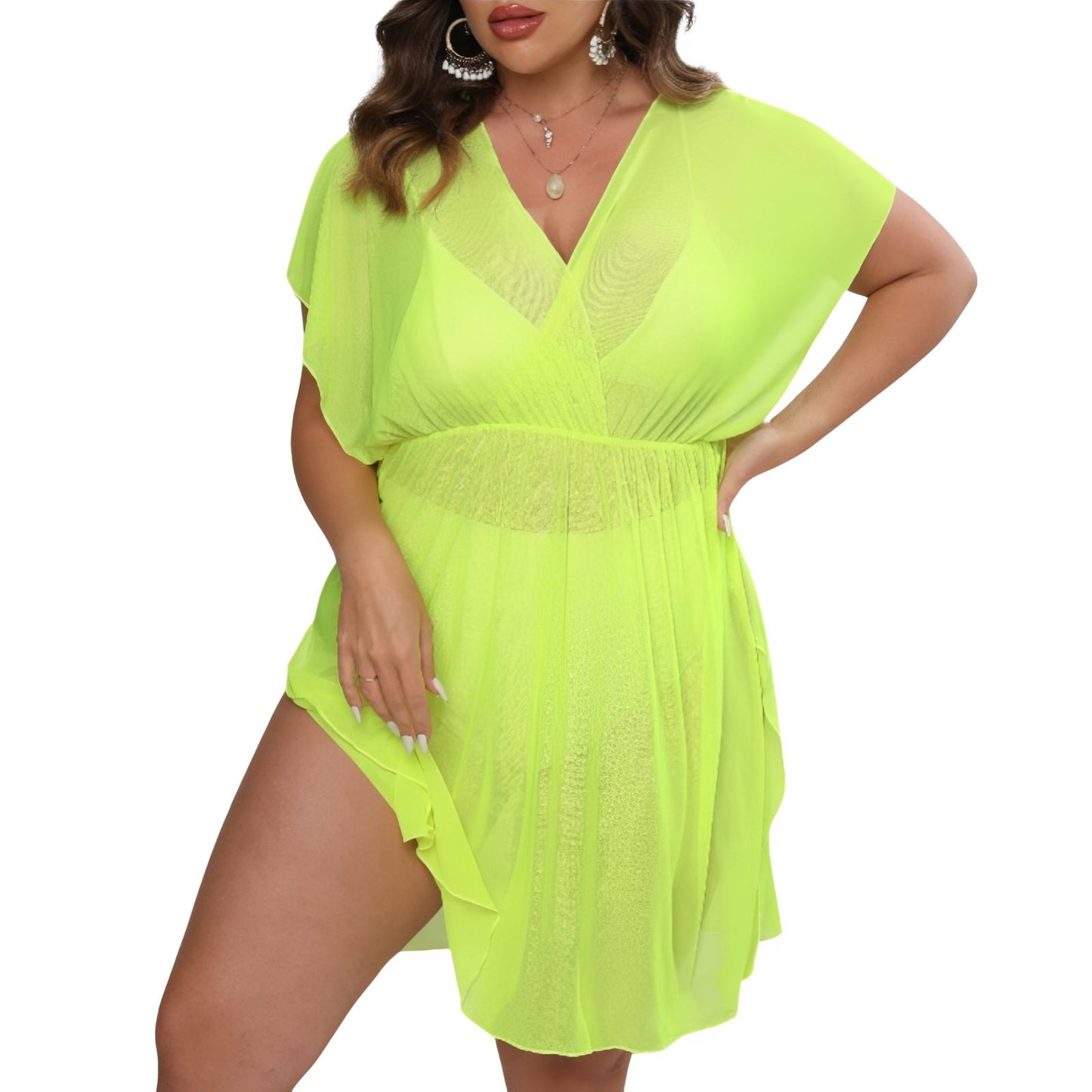 Robe Tunique de Plage Grande Taille