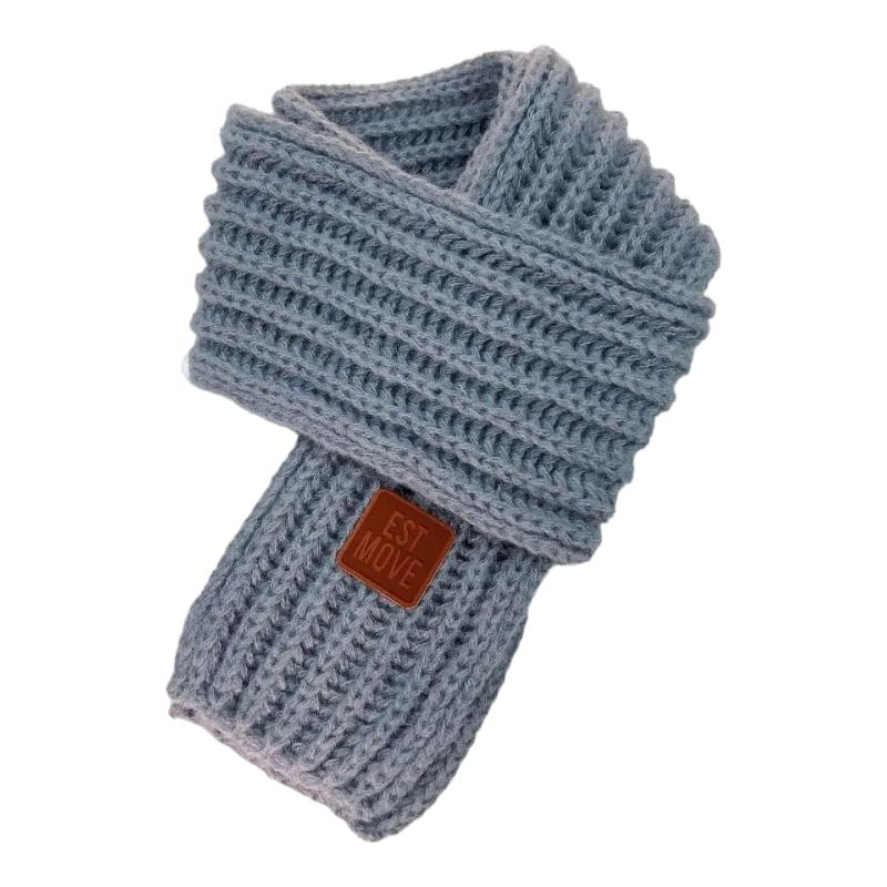 Echarpe Enfant Hiver Gris 122*9cm