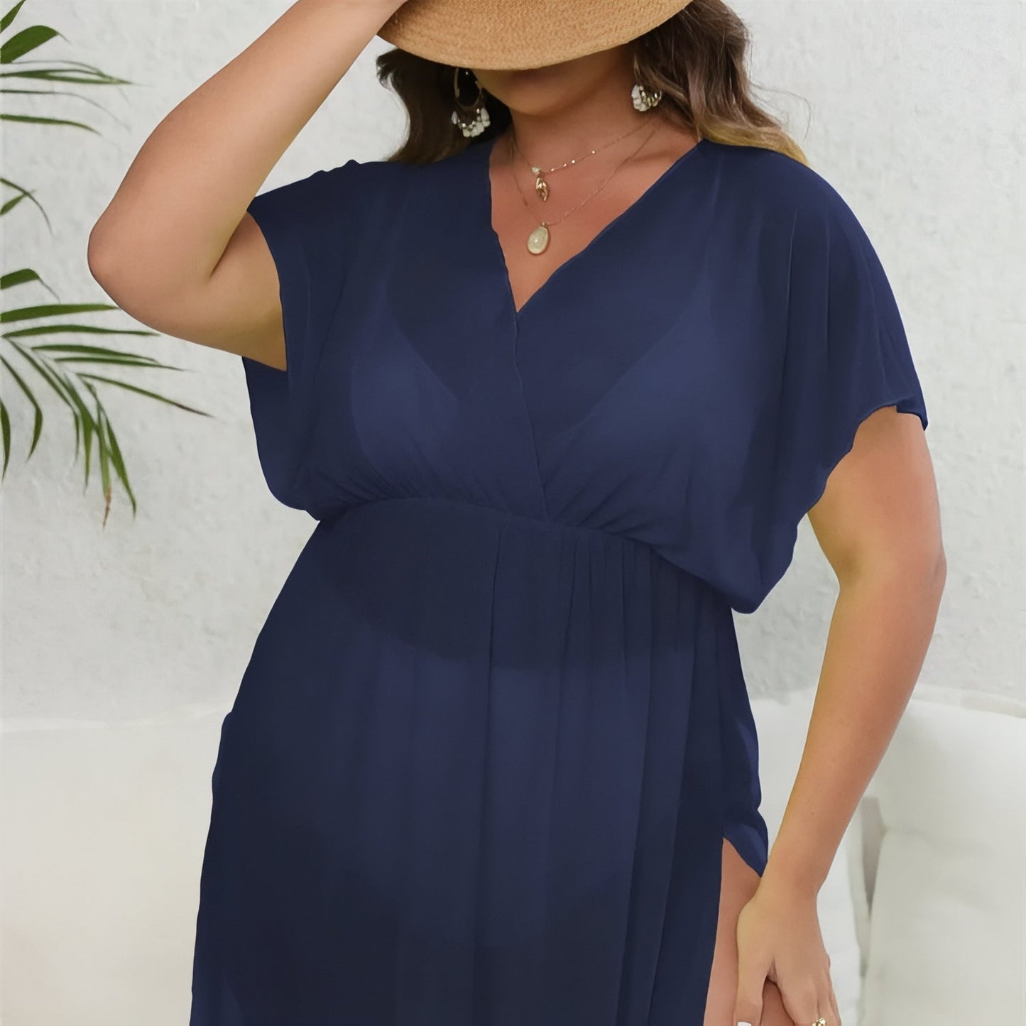 Robe Tunique de Plage Grande Taille