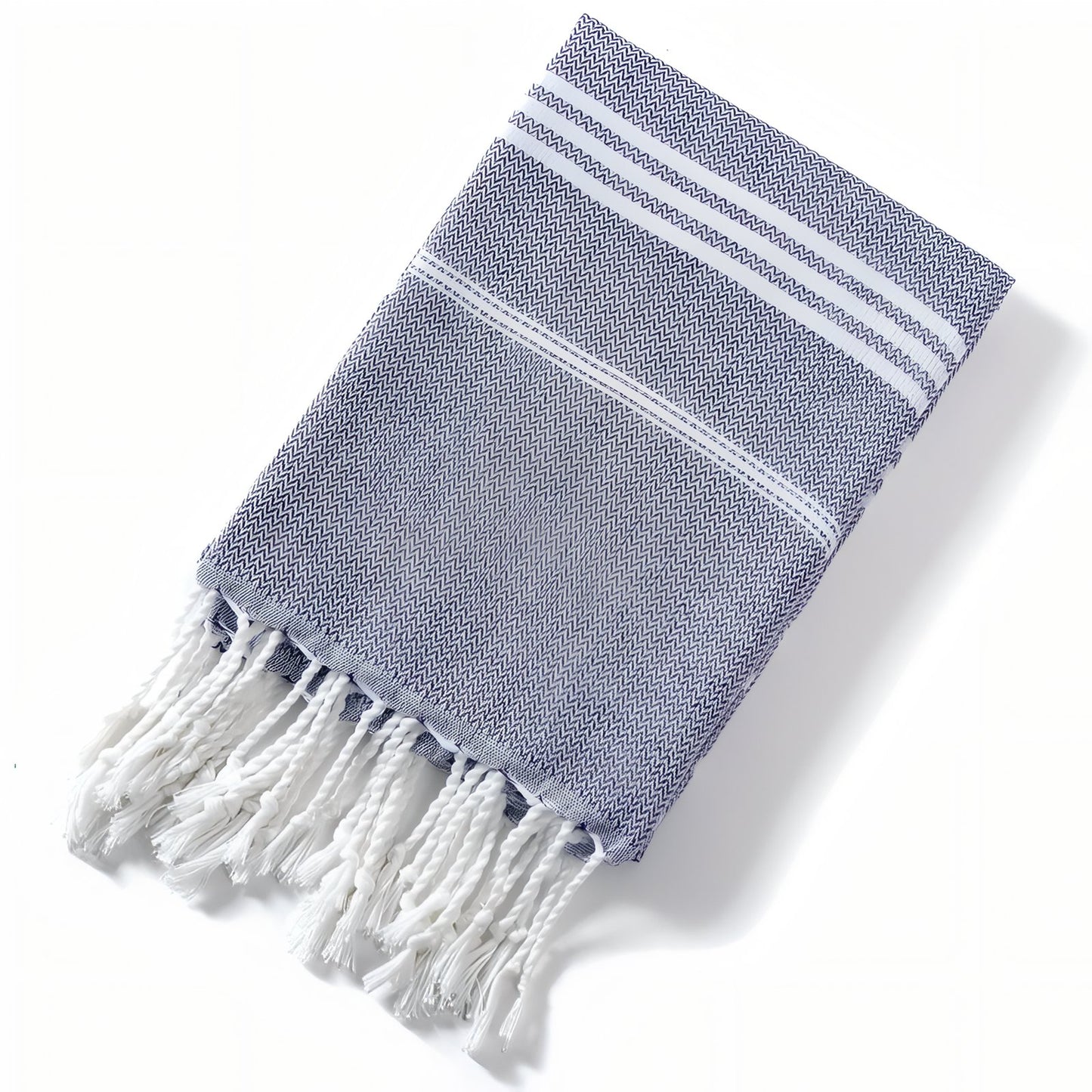 Serviette de Plage Fouta - Violet - 90x180cm