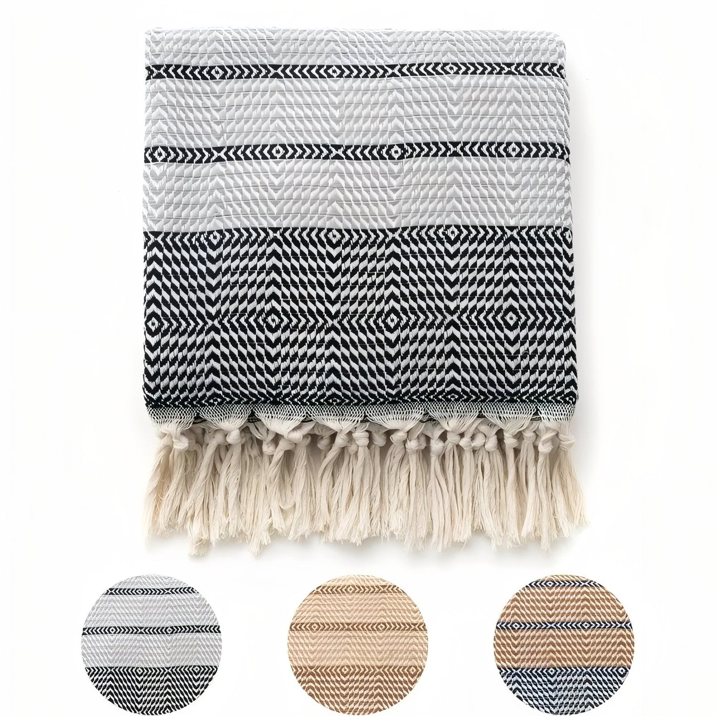 Fouta de Plage Nid d'Abeille