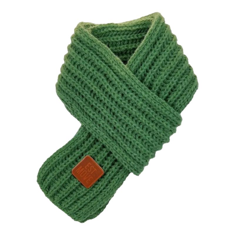 Echarpe Enfant Hiver Vert 122*9cm
