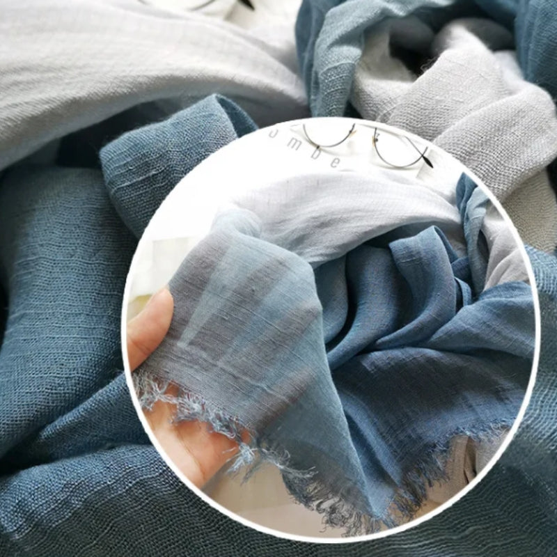 Chèche Homme Bleu