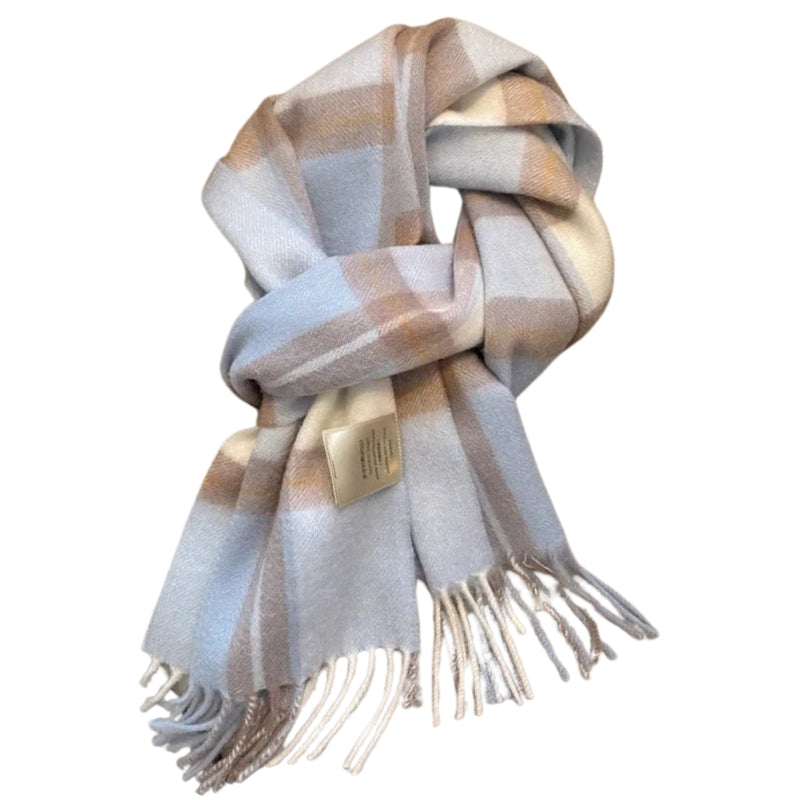 Étole pointue bleu ciel symbole Marial et lys | vente en ligne sur Étole pointue bleu ciel symbole Marial et lys | vente en ligne sur