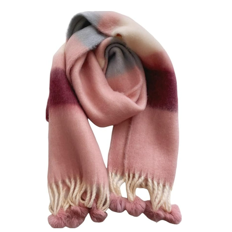 Écharpe rayée doublée Telline Coton interlock doux - All’Océan - All'Océan Écharpe rayée doublée Telline Coton interlock doux - All’Océan - All'Océan