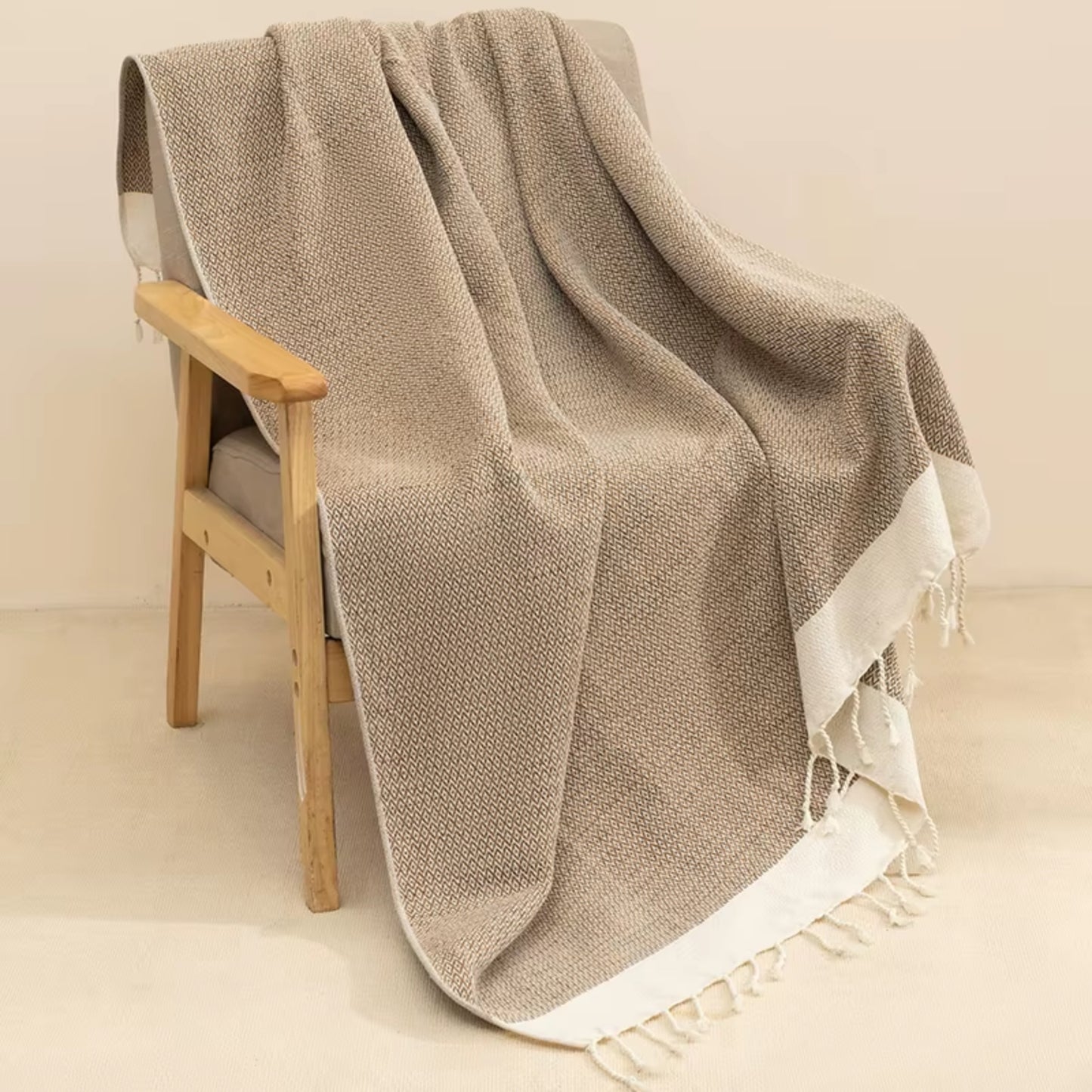 Serviette Fouta de Plage à Motif
