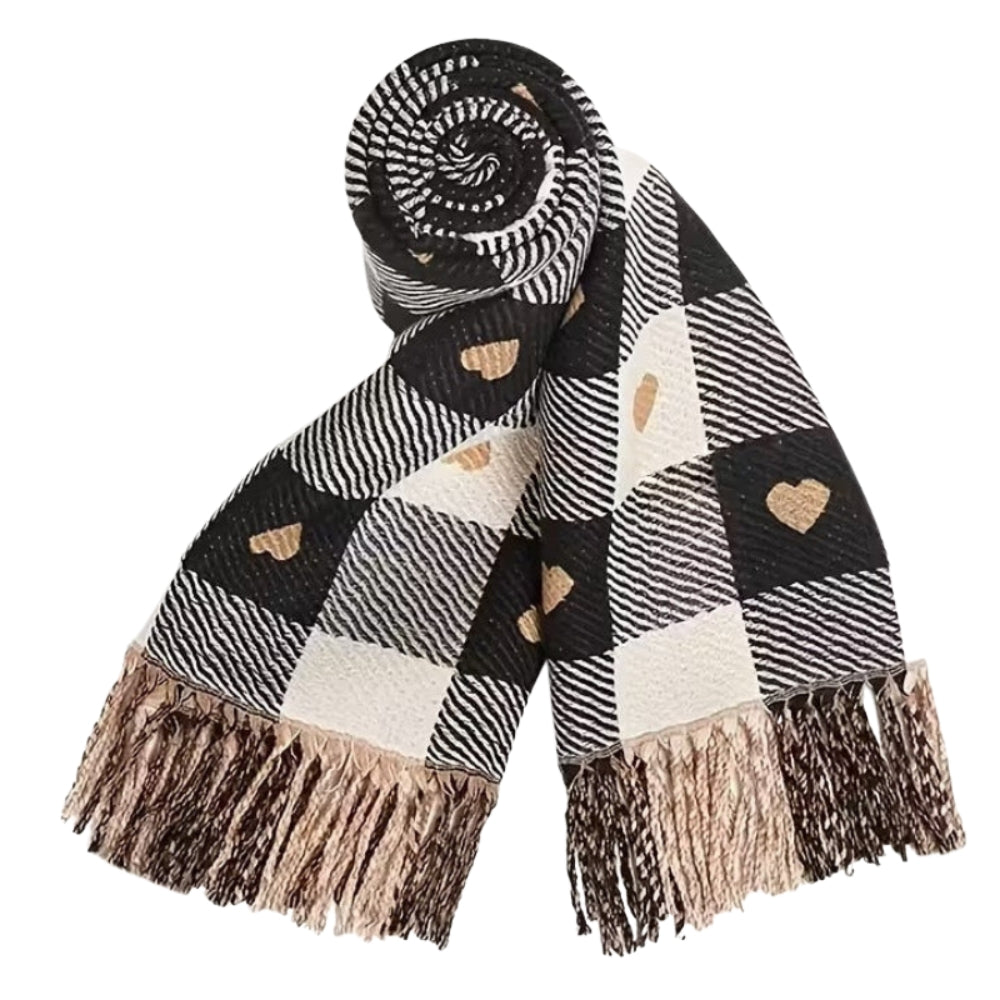 Echarpe Femme avec Coeur