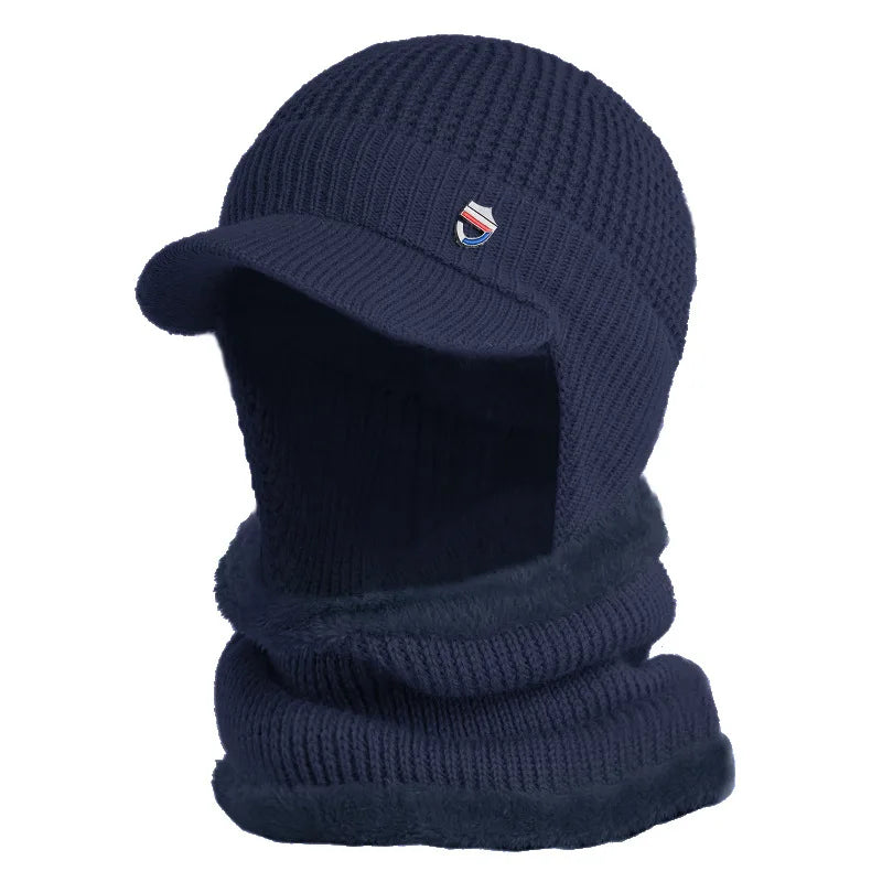 Casquette Cagoule Homme Bleu Marine 56-60cm