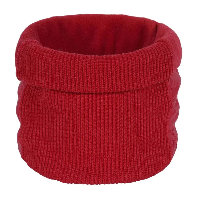 Snood Adulte Réversible Bordeaux 25*17cm