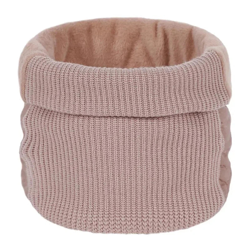 Snood Adulte Réversible Beige 25*17cm