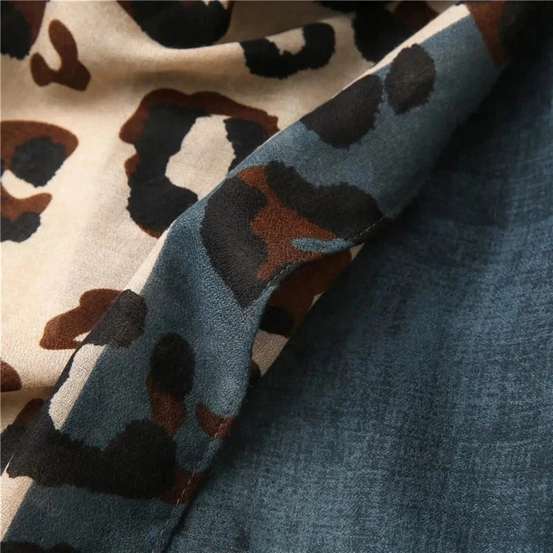Foulard Léopard Femme
