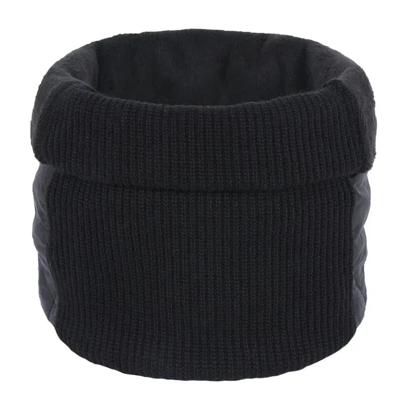 Snood Adulte Réversible Noir 25*17cm