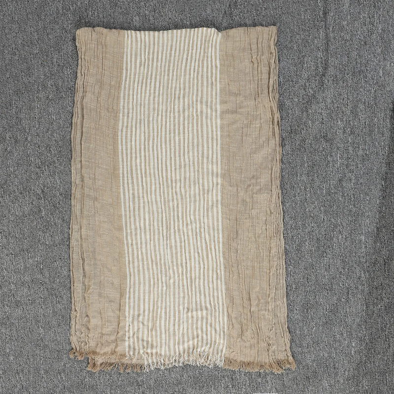 Chèche en Coton Froissé