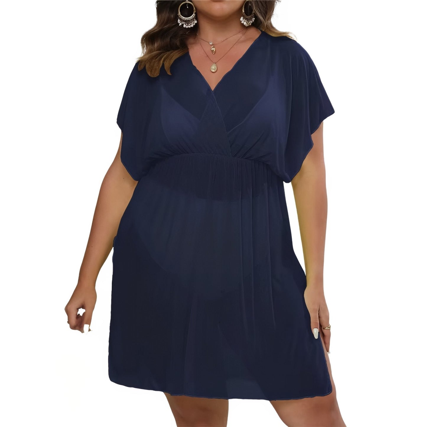 Robe Tunique de Plage Grande Taille