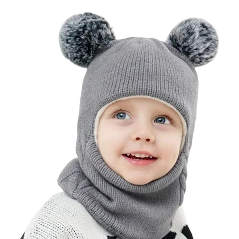 Cagoule Enfant 4 ans Gris Clair 1-4ans / 48-52cm