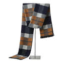 Écharpe Homme Luxe Rayée - 180x80 Cm, Tissu Respirant Haut De Gamme - Style Gentleman élégant Et Intemporel - 3