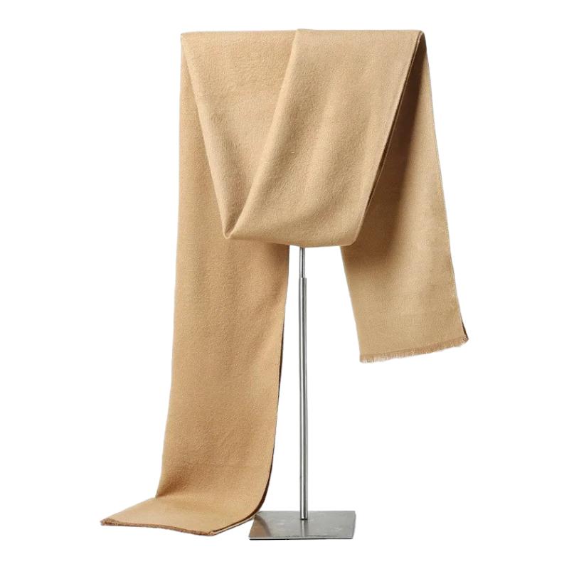 Echarpe Cachemire Homme Luxe Beige 180*30cm