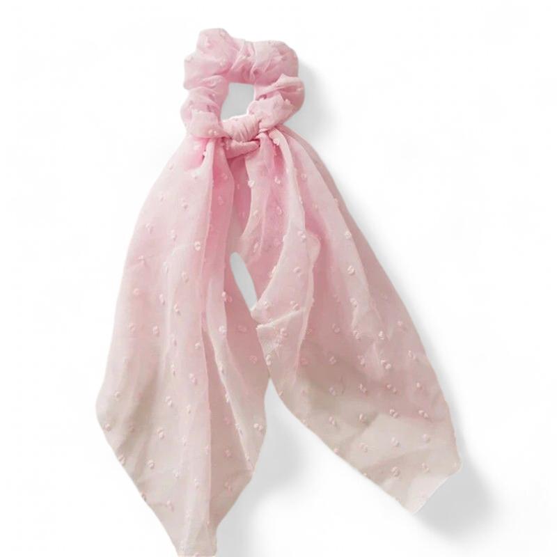Foulard à Cheveux Chouchou Rose Bonbon
