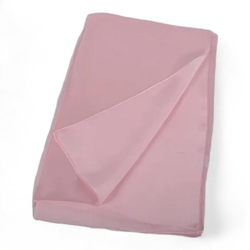 Foulard Soie Femme Chic Rose Pâle 175*55cm