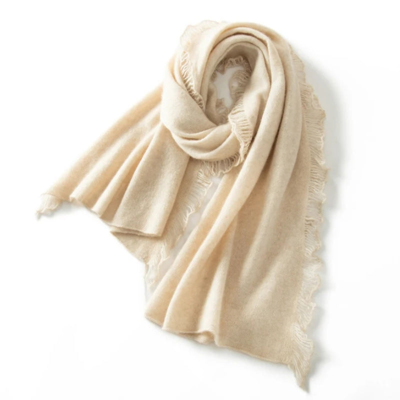 Etole Beige en Cachemire - Beige - 175*55cm