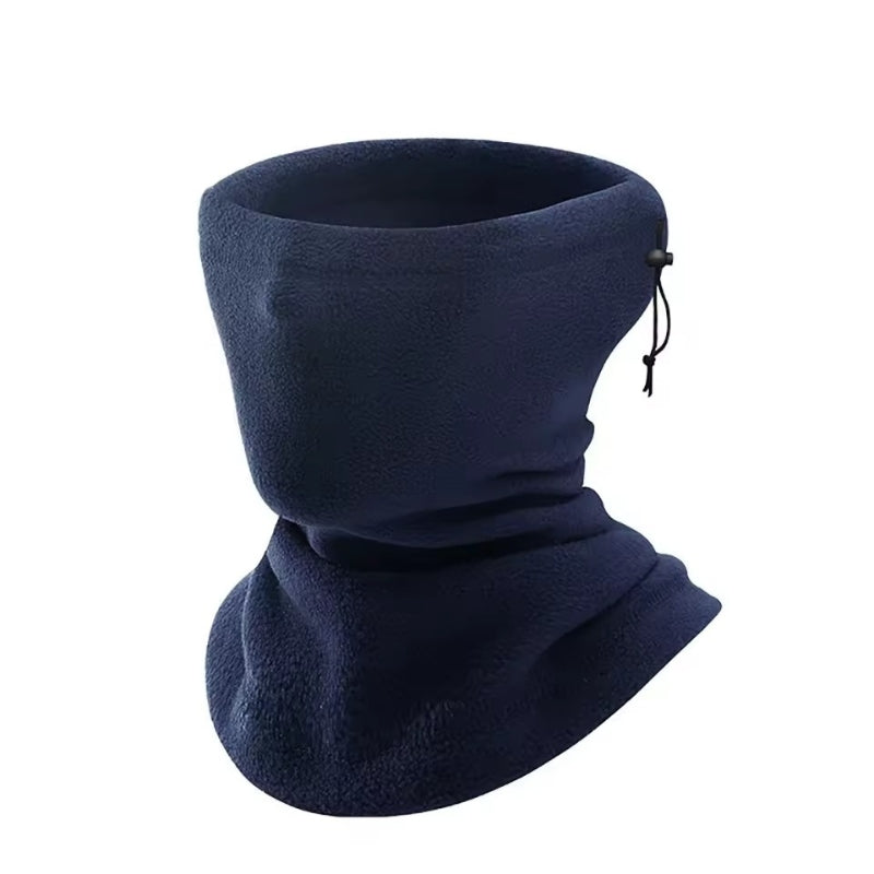 Cache Cou Polaire Homme - Bleu Foncé - 30x25cm