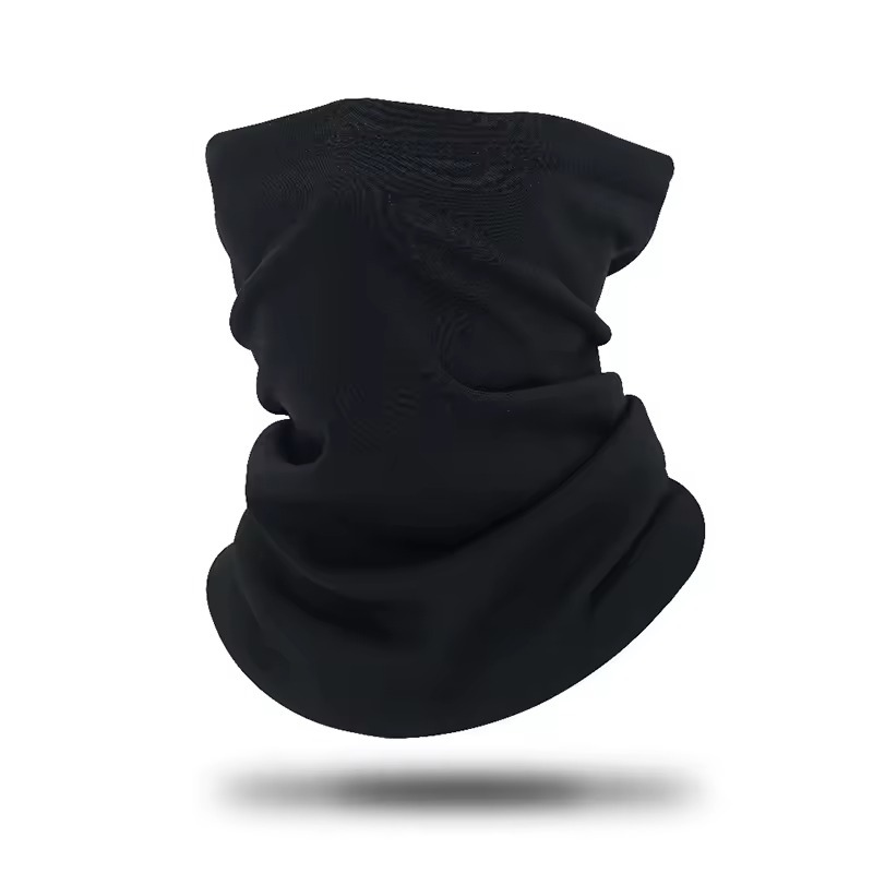 Tour de Cou Polaire Homme - Noir Ébène - 45x26cm