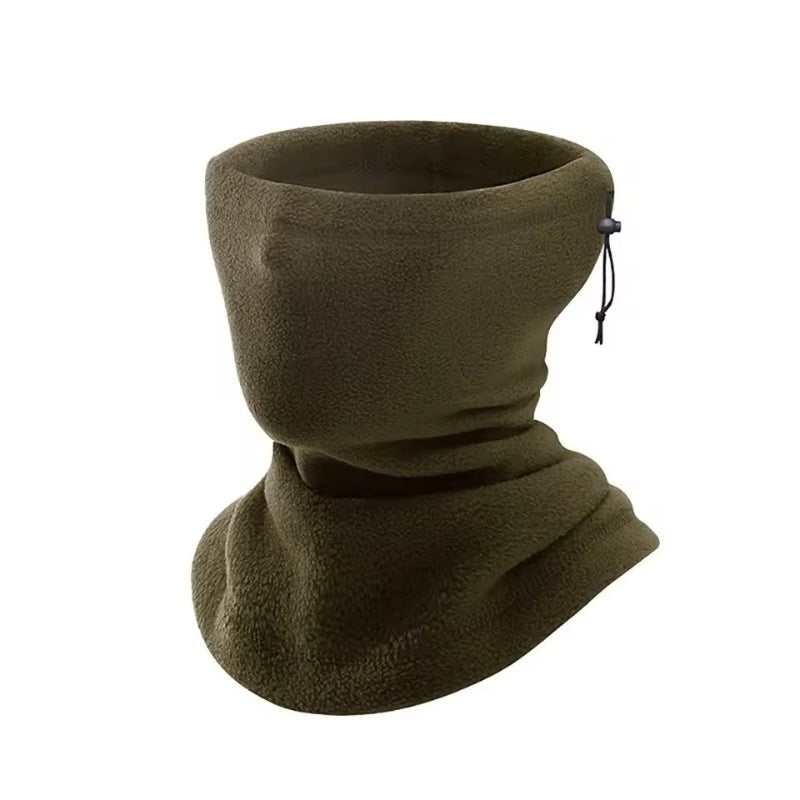 Cache Cou Polaire Homme - Vert - 30x25cm