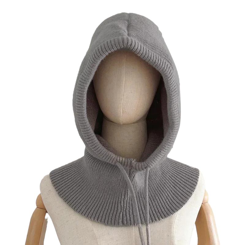 Echarpe Cagoule Gris Clair 56-58cm