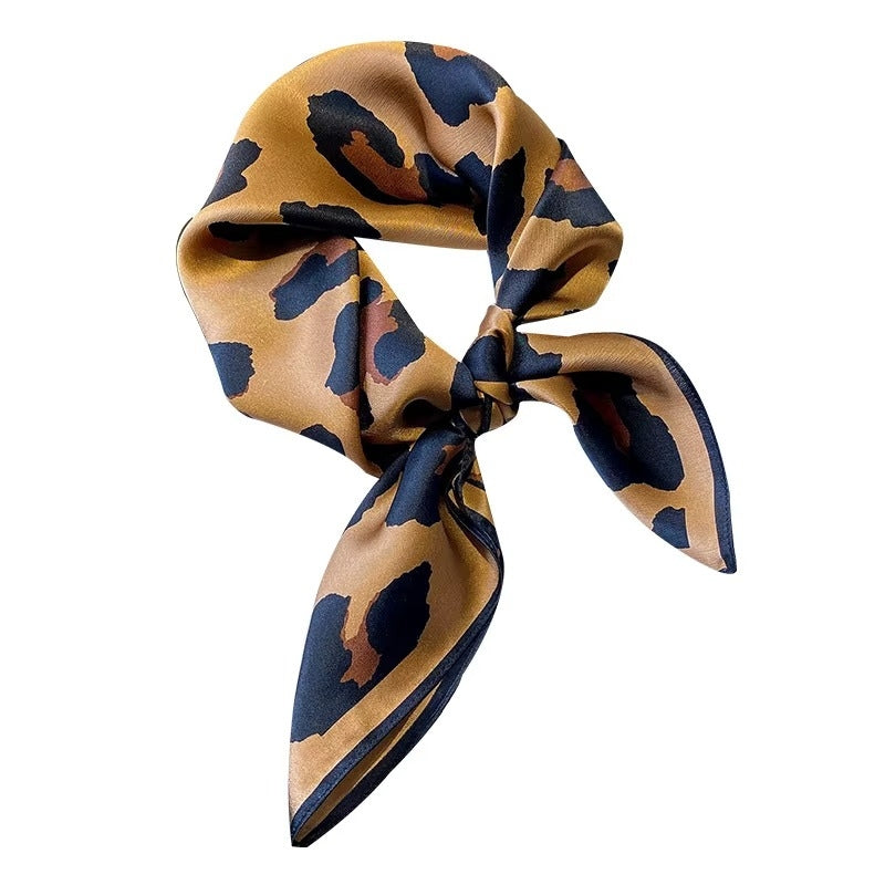 Foulard Femme Motif Léopard