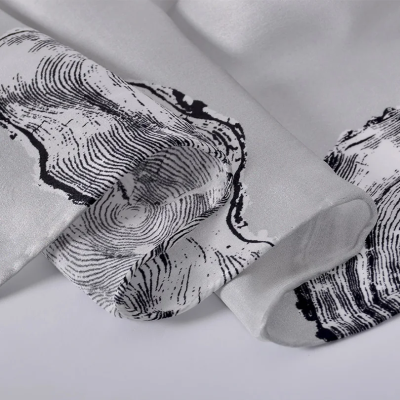 Echarpe Foulard en Soie Femme 