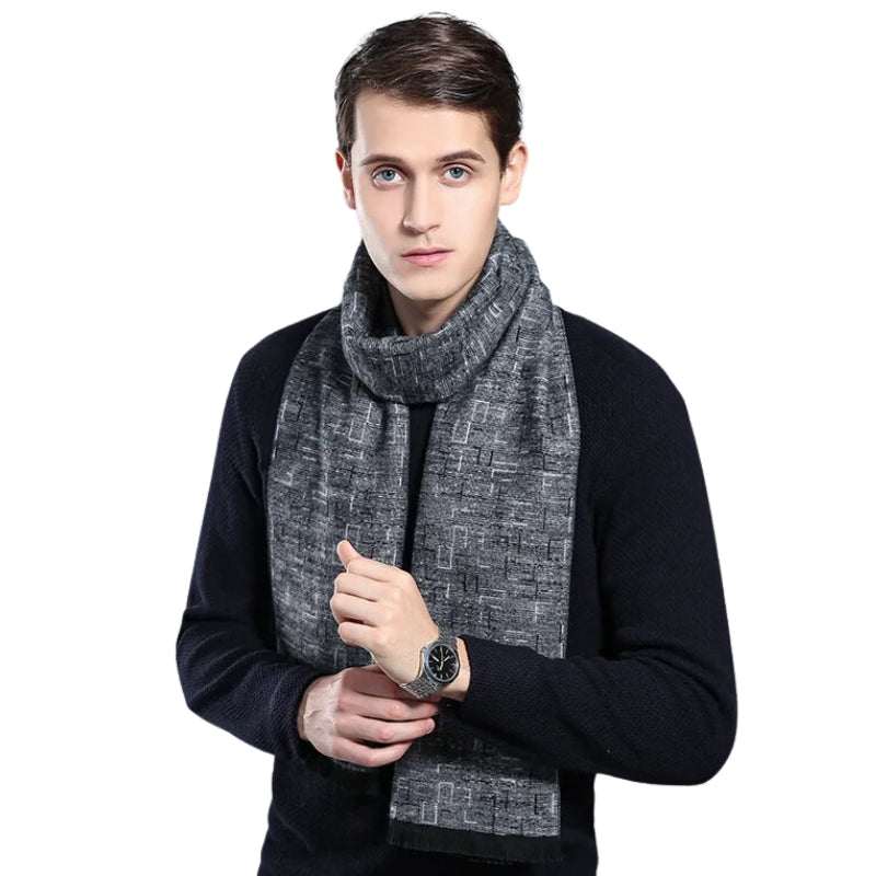 Echarpe Cachemire Homme Luxe 