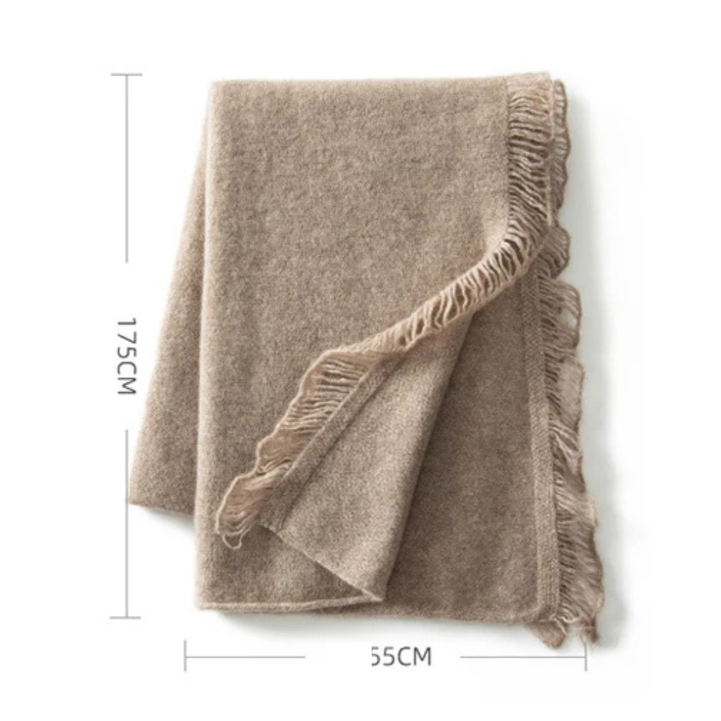 Etole Cachemire Camel guide des dimensions - Camel