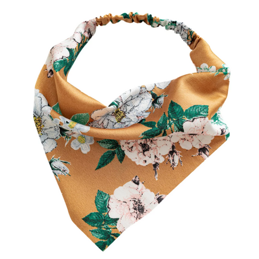 Bandeau Pour Les Cheveux Marron et Vert 