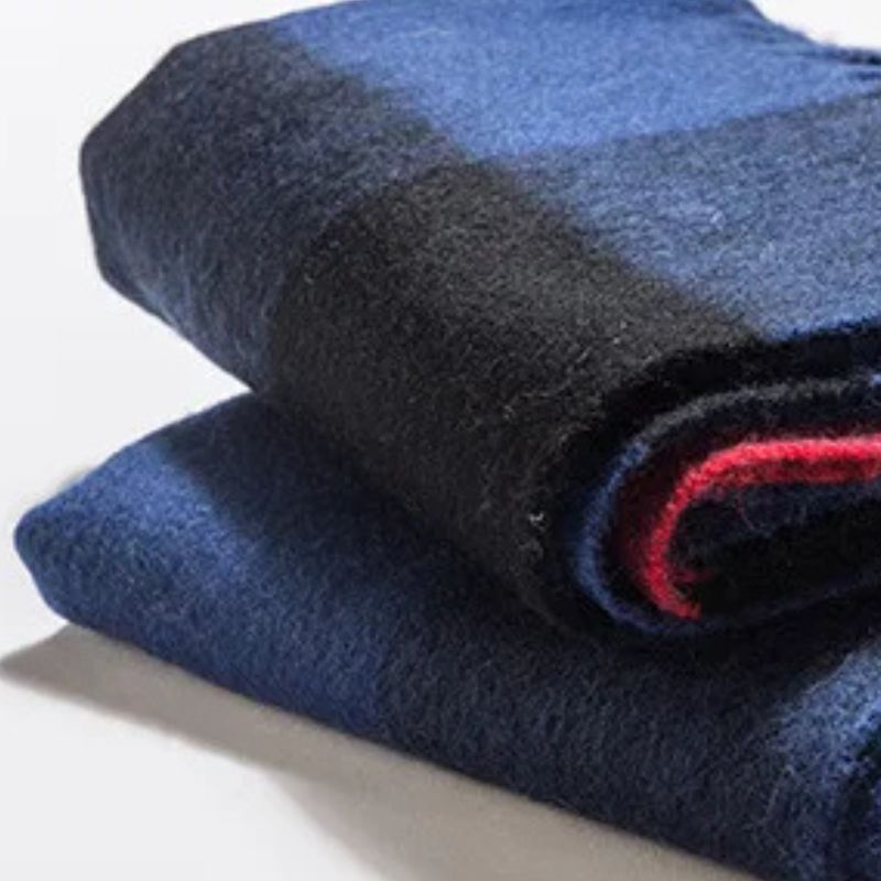 Echarpe Laine à Carreaux Homme