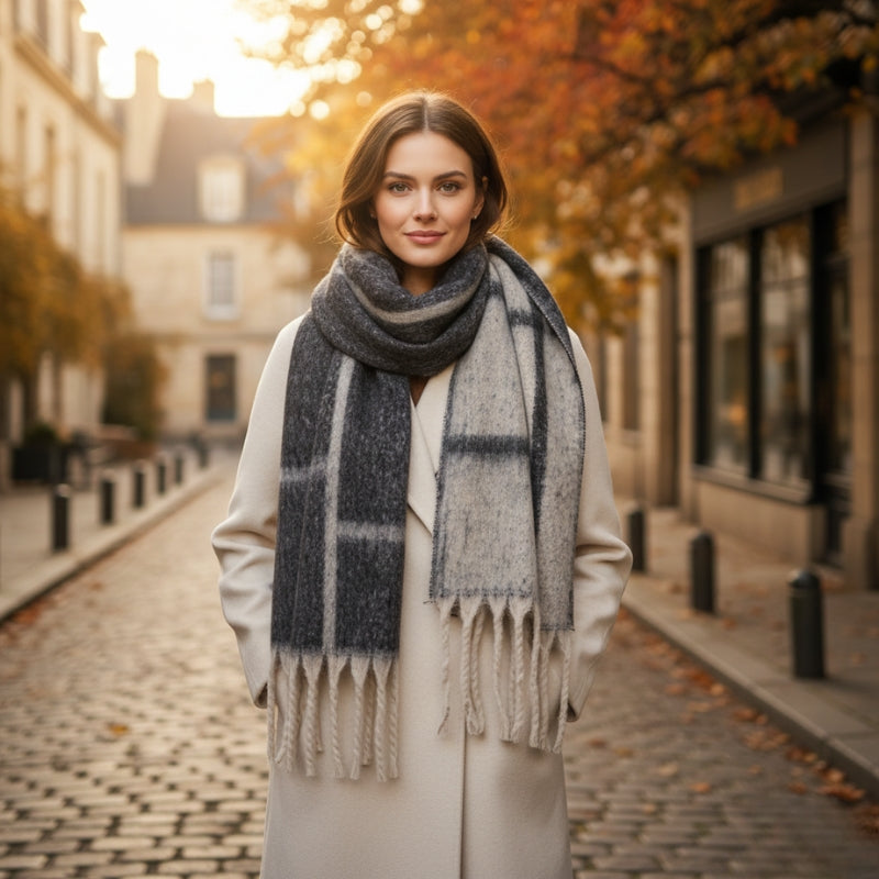 Grosse Echarpe Femme Douce