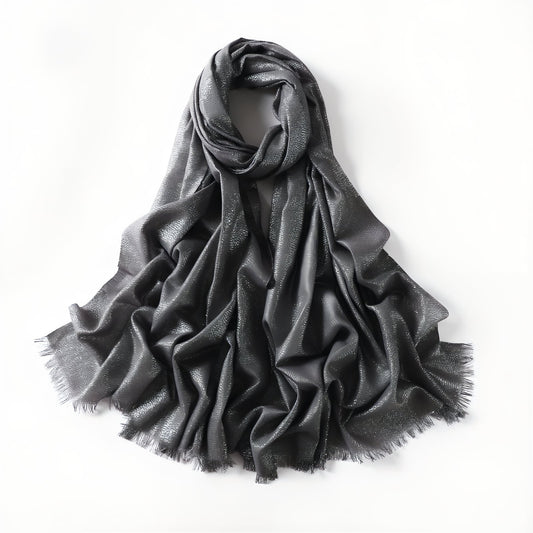 Echarpe Pailletée - Gris Anthracite - 200*80cm