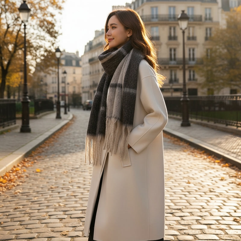 Grosse Echarpe Femme Douce