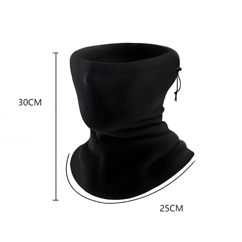 Cache Cou Polaire Homme guide des dimensions - Rouge - Noir - Gris - Bleu Foncé - Café - Vert