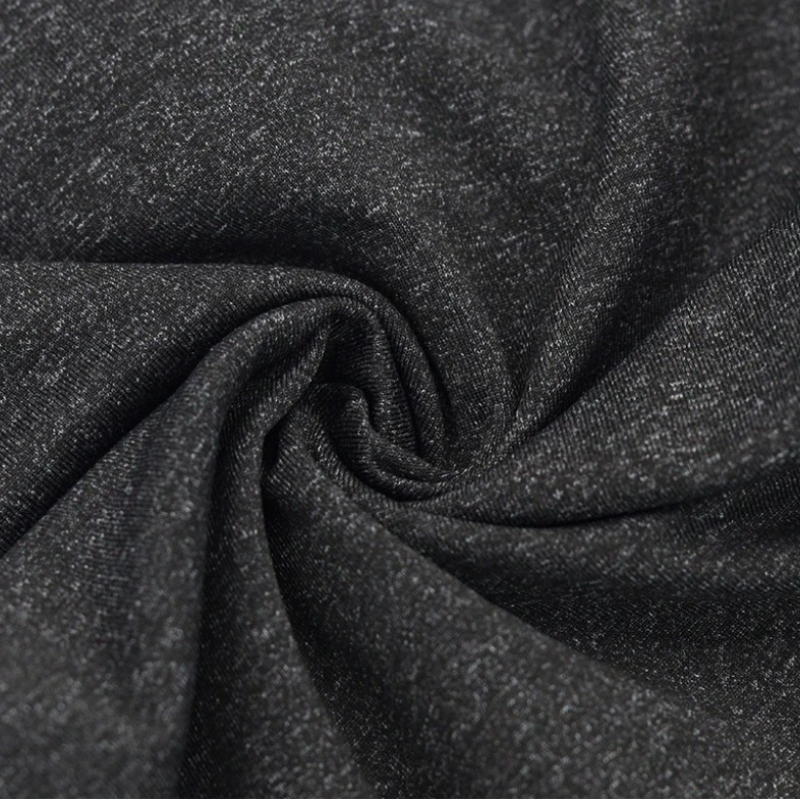 Tour de Cou Polaire Homme gros plan tissu - Charcoal - Bordeaux - Bleu Marine - Gris Clair - Gris Foncé - Noir Ébène