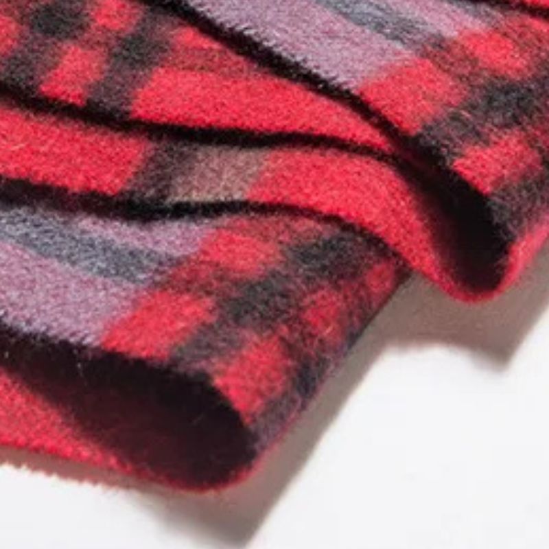 Echarpe Laine à Carreaux Homme