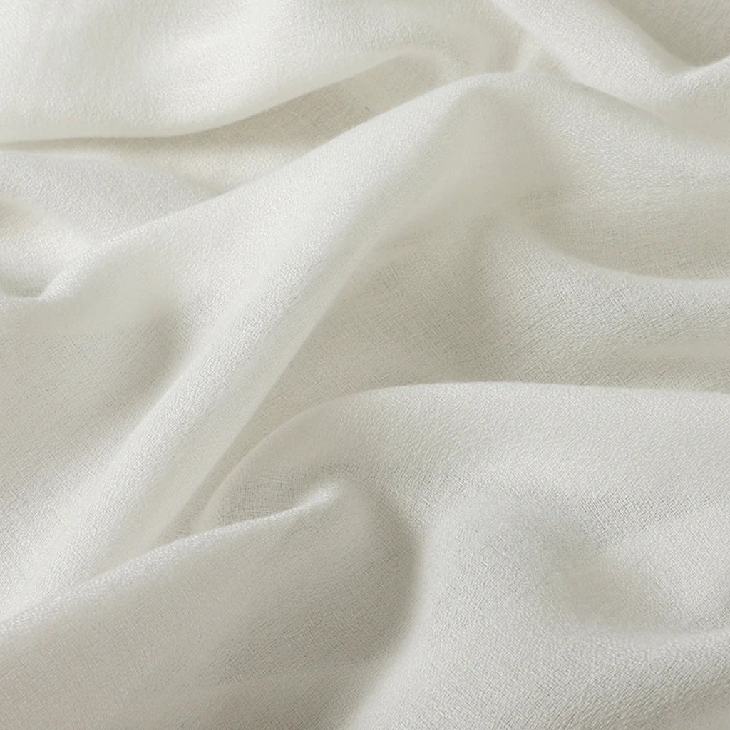 Etole Châle Blanc texture du tissu - Blanc