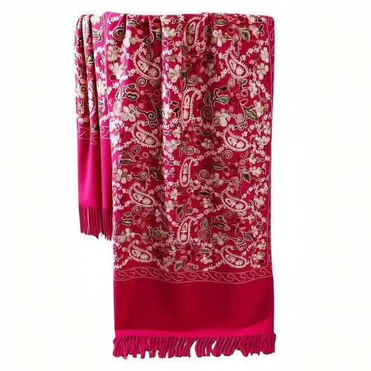 Châle Pashmina - Fuchsia - 70*200cm