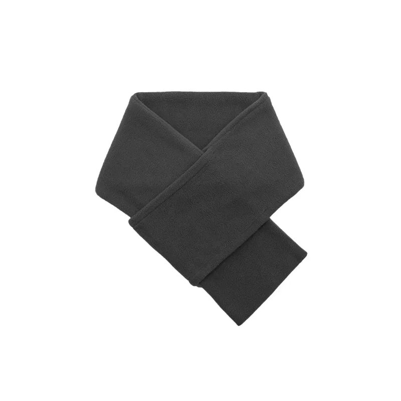 Echarpe Courte Polaire Homme - Anthracite - 80*14cm