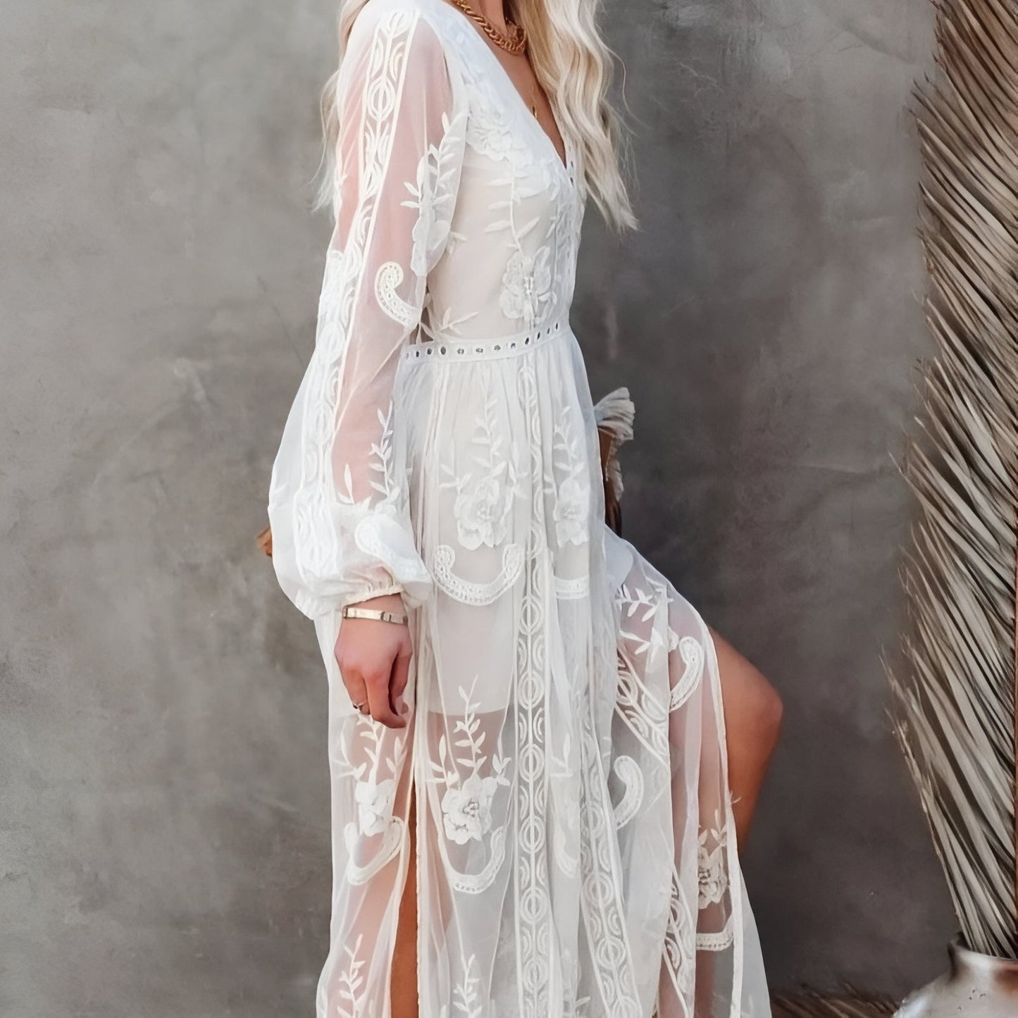 Sublime Robe Paréo Blanche