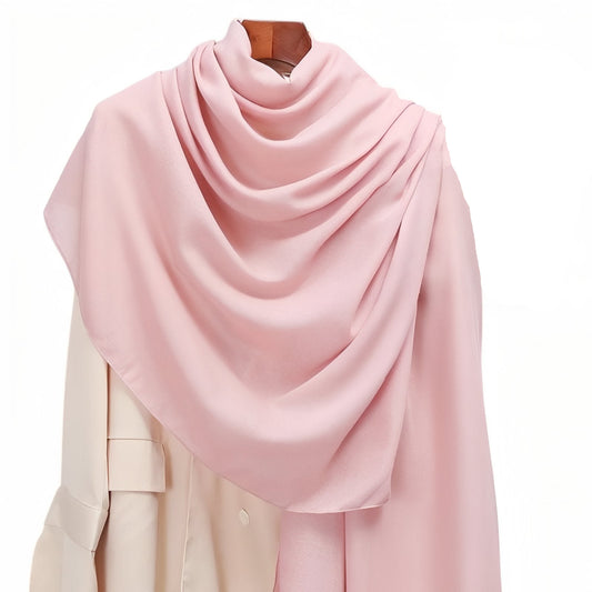 Etole Châle de Couleurs pour Mariage - Rose Pâle - 80*180cm