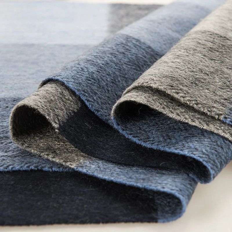 Echarpe Laine à Carreaux Homme