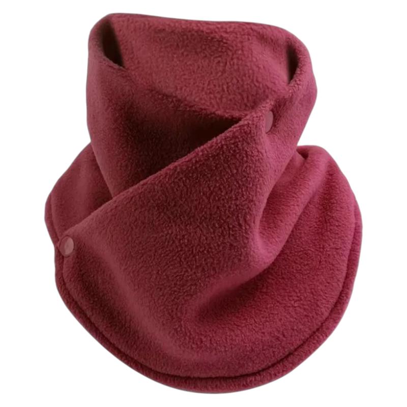 Snood Polaire Femme - Bordeaux - 60cm