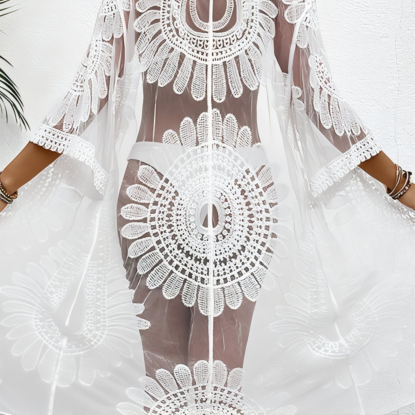 Kimono de Plage en Dentelle