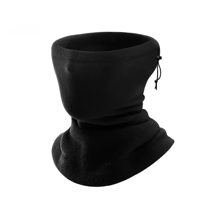 Cache Cou Polaire Homme - Noir - 30x25cm