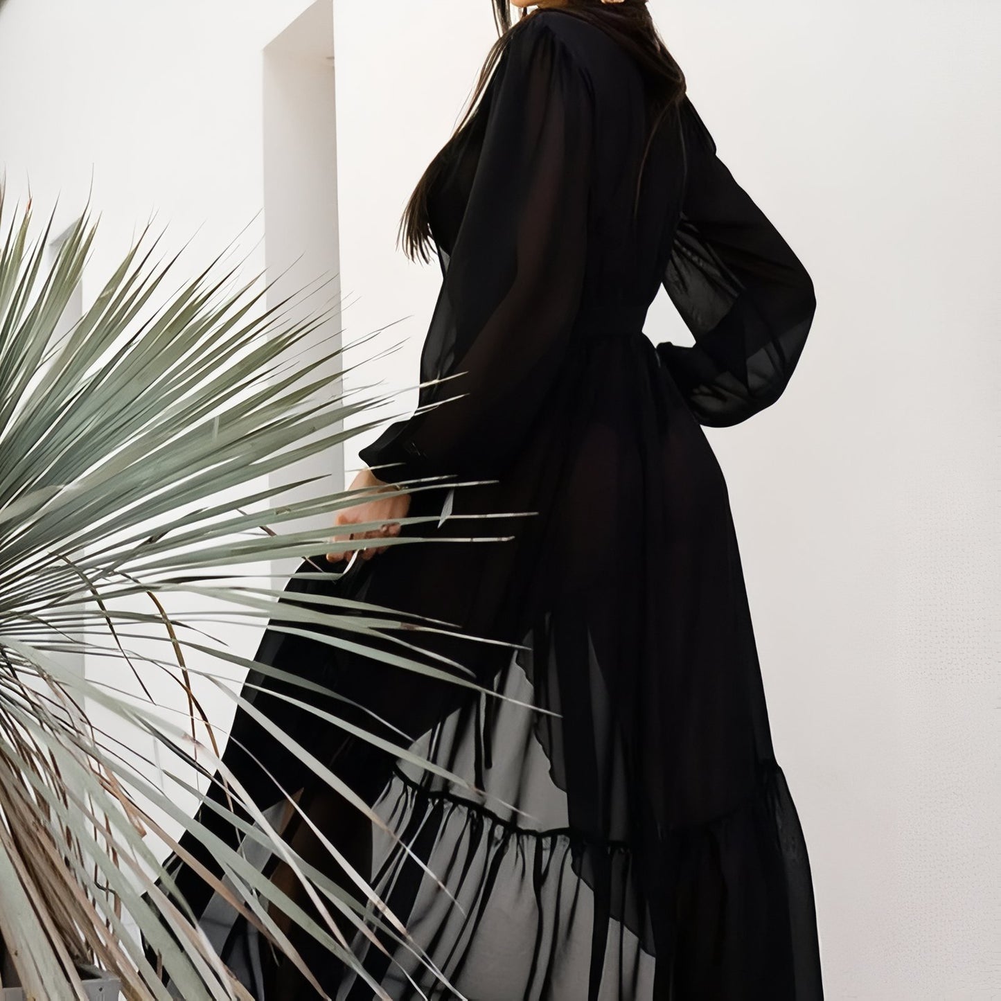 Kimono Chic de Plage uni